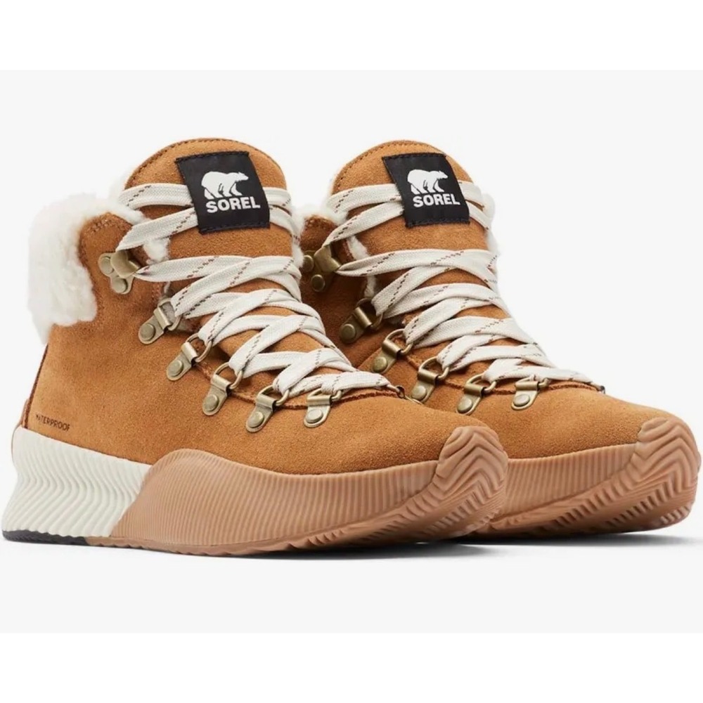 Sorel Out N About III Conquest Waterproof Boots Camel Brown Womens 7